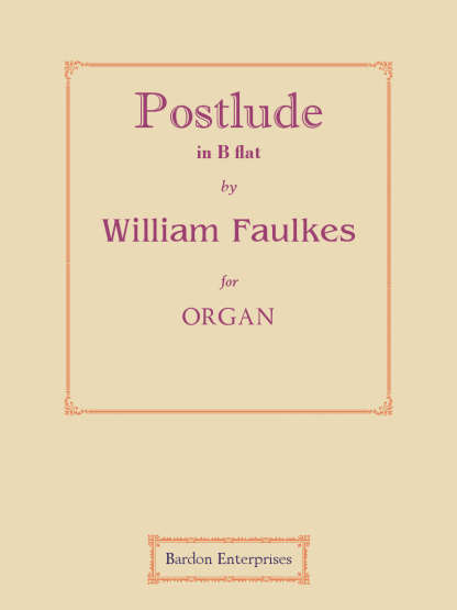 Postlude in B flat (Op. 101/5)