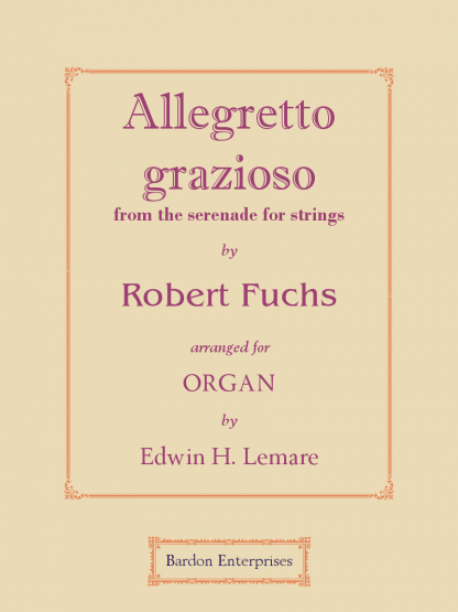 Allegretto grazioso from the Serenade for String Orchestra No 3 in E major