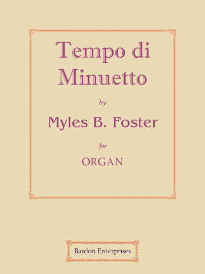 Tempo di Minuetto in F