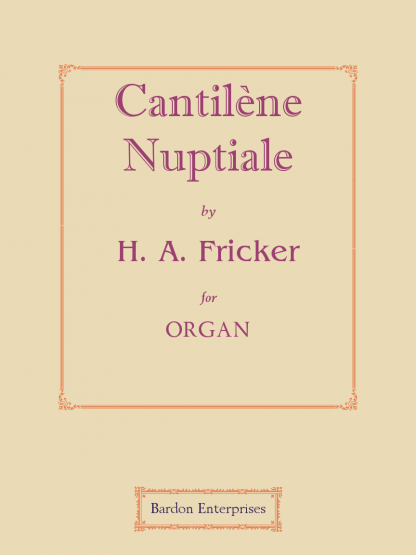 Cantilène Nuptiale