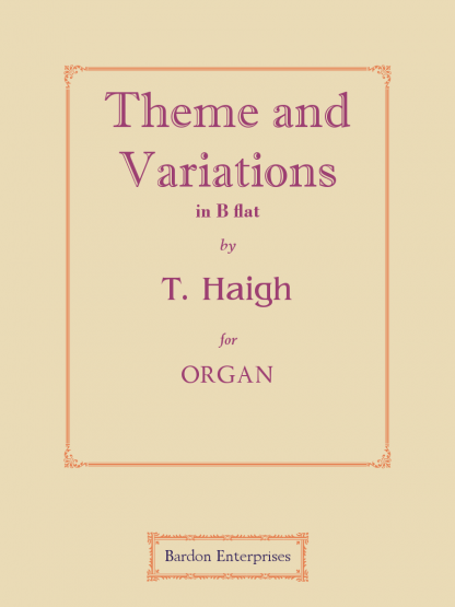 Theme and Variations in B flat