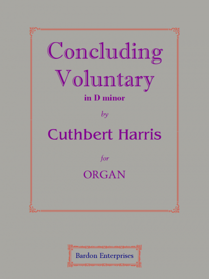 Concluding Voluntary in D minor