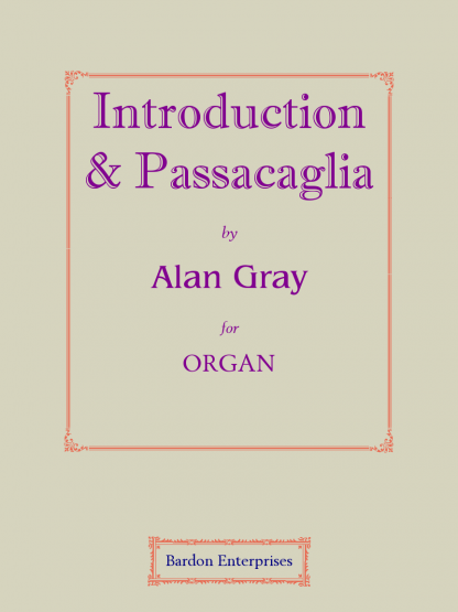 Introduction & Passacaglia