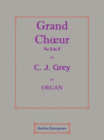 Grand Choeur No 2 in F