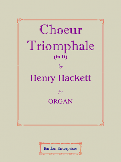 Choeur Triomphale in D