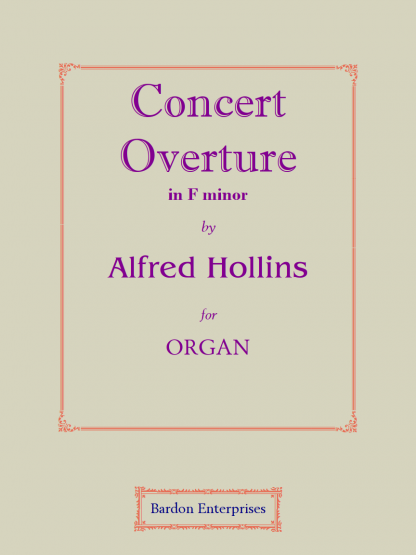 Concert Overture in F minor