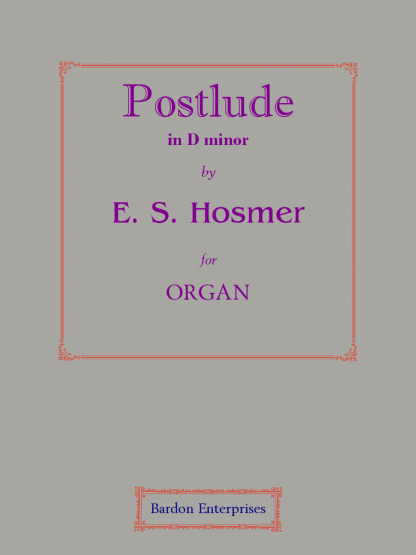 Postlude in D minor