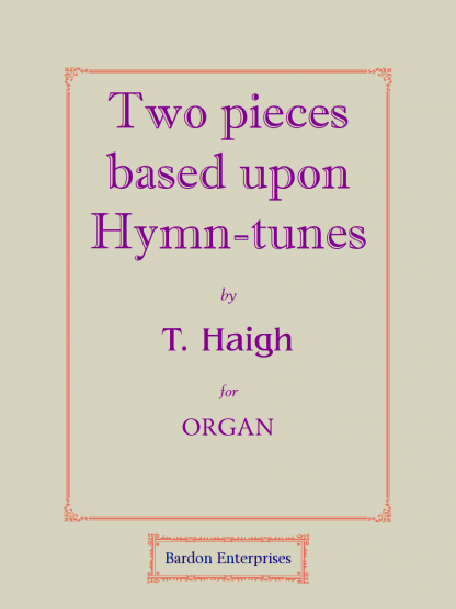 Two pieces based upon Hymn-tunes