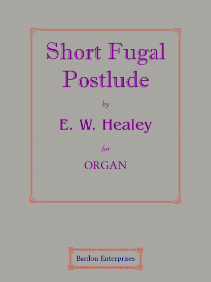 Short Fugal Postlude