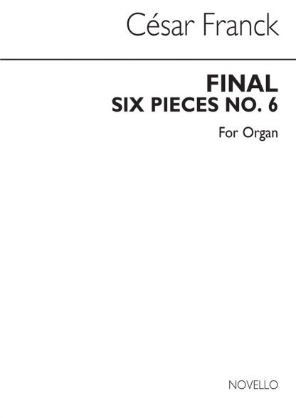 6 Pieces for organ: No 6 Finale