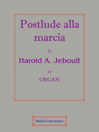 Postlude alla marcia