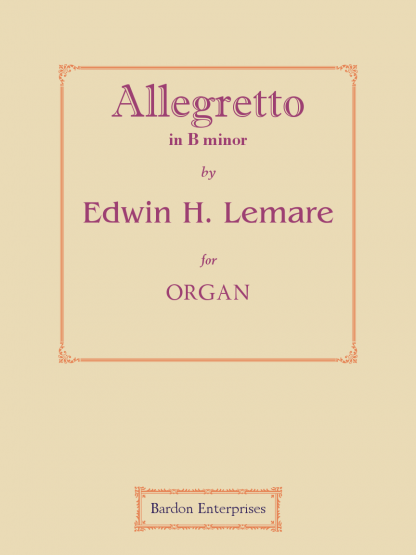 Allegretto in B minor