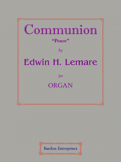 Communion “Peace” (Op. 68)