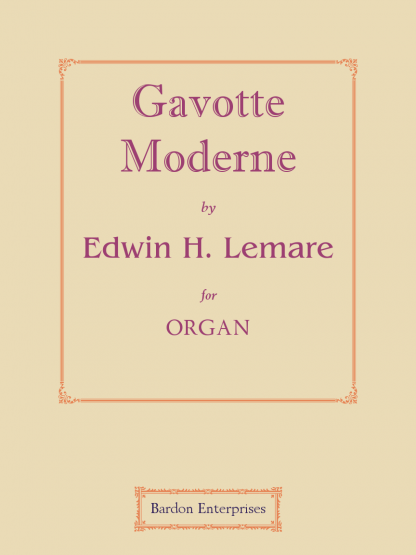 Gavotte Moderne in A flat