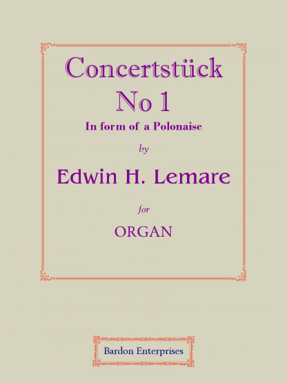 Concertstück No 1 - In the form of a Polonaise (Op. 80)