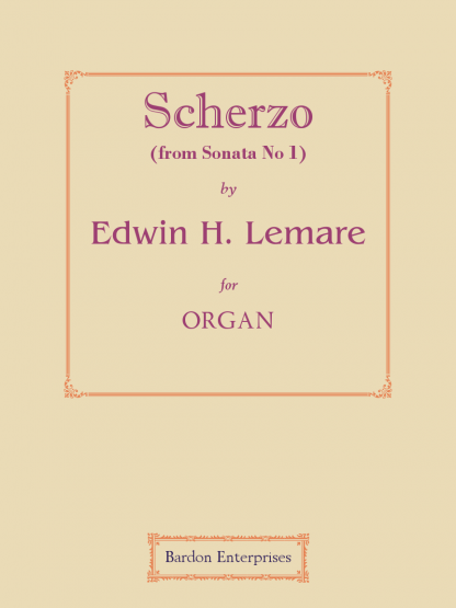 Scherzo (from Sonata No 1 in F) (Op. 95/3)