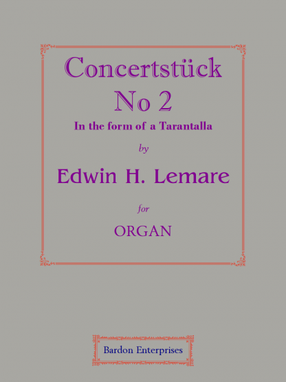 Concertstück No 2 - In form of a Tarantella (Op. 90)