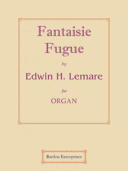 Fantaisie Fugue in G minor (Op. 48)