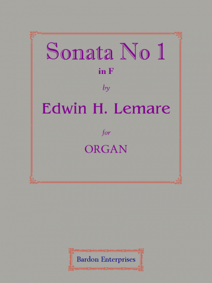 Sonata No 1 in F (Op. 95)