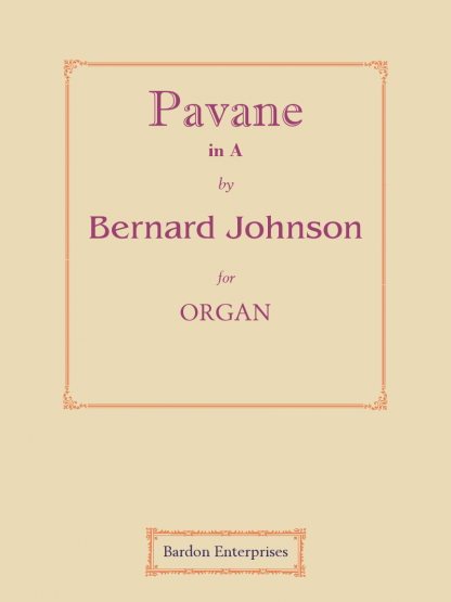 Pavane in A