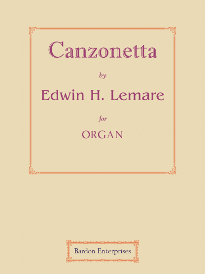 Canzonetta (Op. 70)