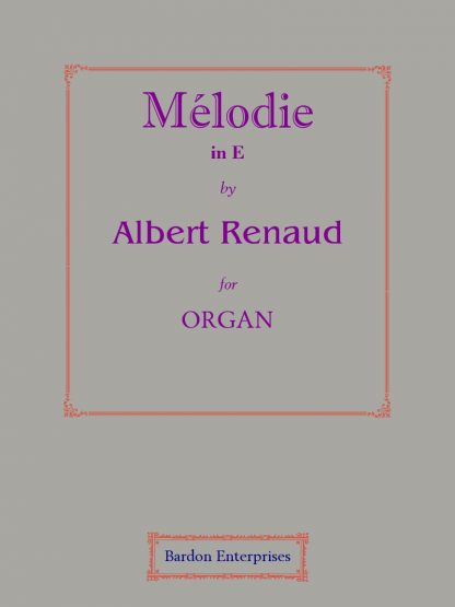 Mélodie in E (Op. 116/2)