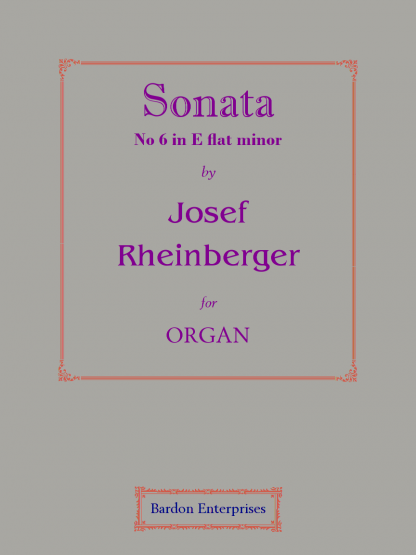 Sonata No 6 in E flat minor (Op. 119)