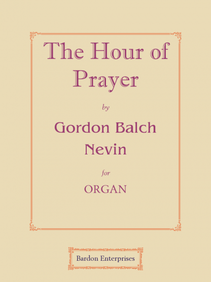 The Hour of Prayer