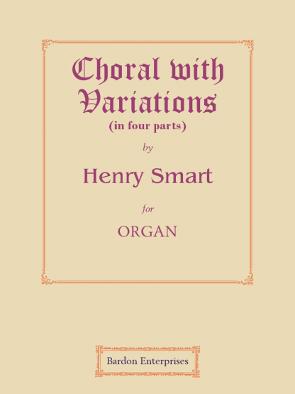 Choral with Variations in E flat