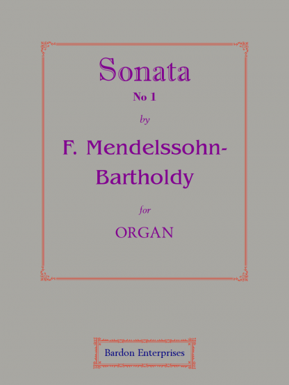 Sonata No 1 in F (Op. 65/1)