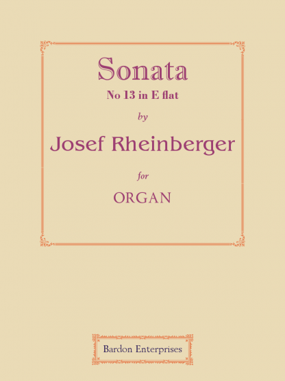 Sonata No 13 in E flat (Op. 161)