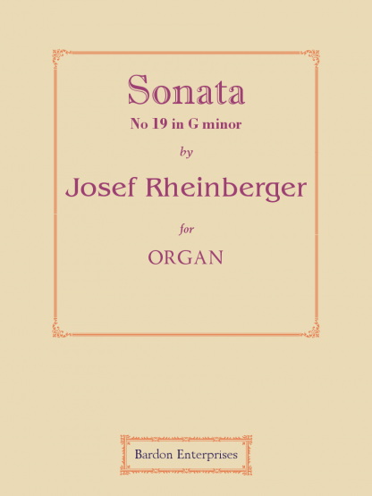 Sonata No 19 in G minor (Op. 193)