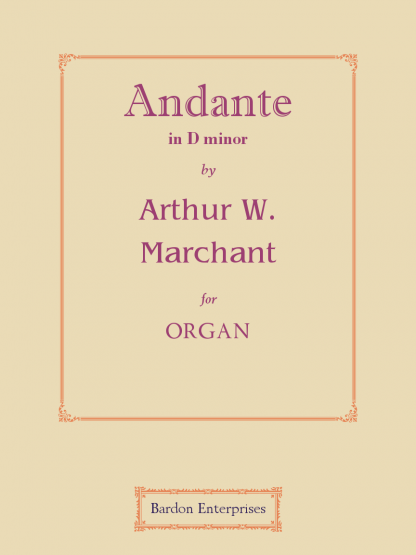 Andante in D minor