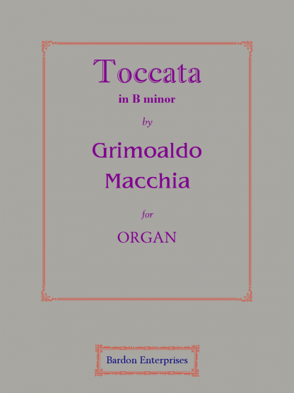 Toccata in B minor