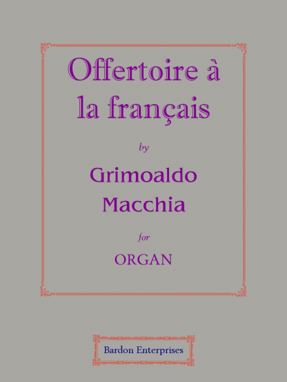 Offertoire à la français