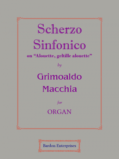 Scherzo Sinfonico on “Alouette, gentille alouette”