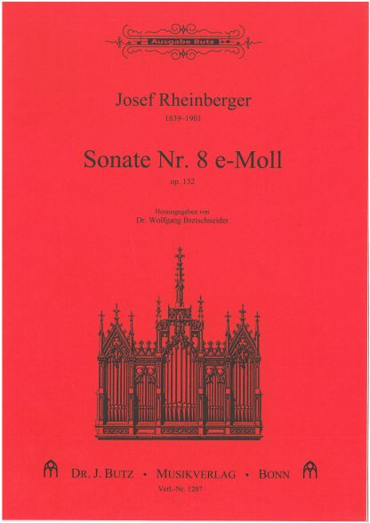 Orgelsonate Nr. 8, op. 132, e-Moll