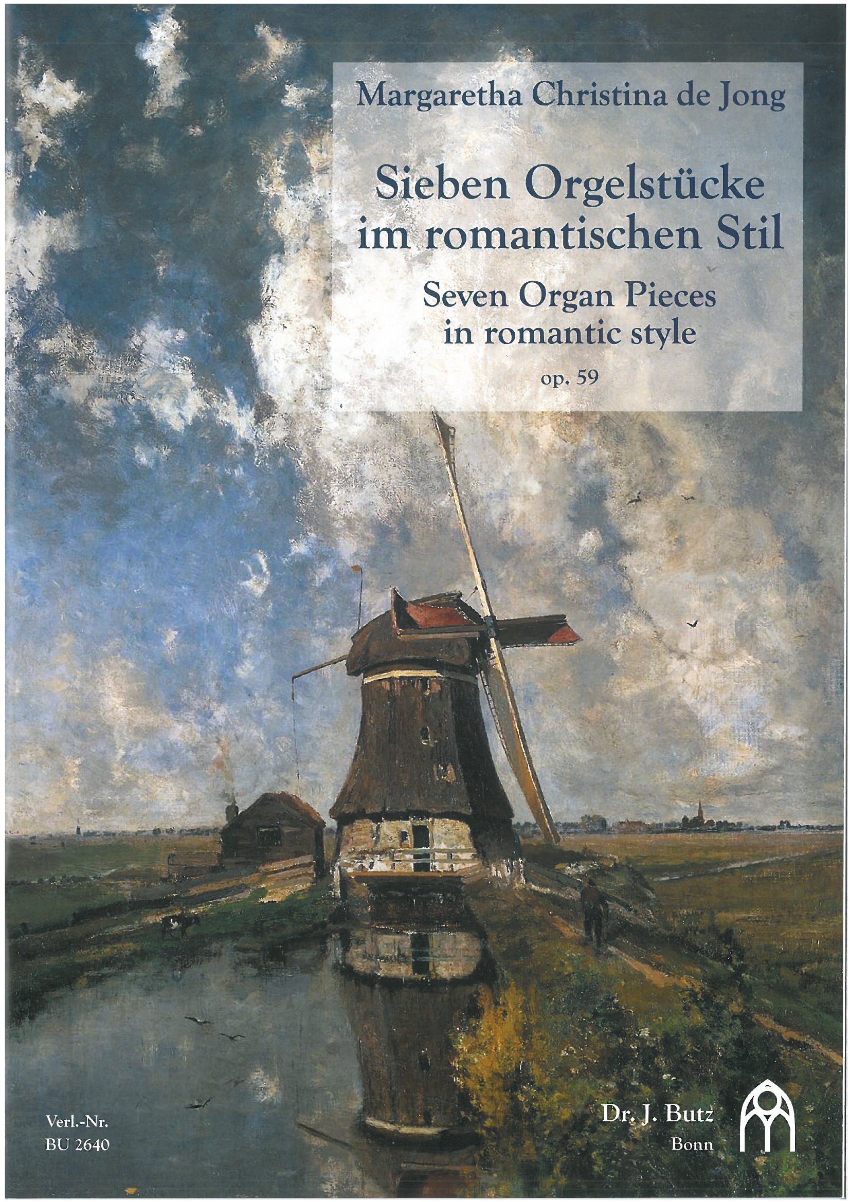 Sieben Orgelstücke im romantischen Stil op. 59