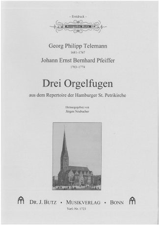 Drei Orgelfugen aus dem Repertoire der Hamburger St. Petri-Kirche