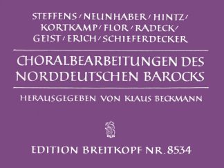 Choralbearb. des nordd. Barock